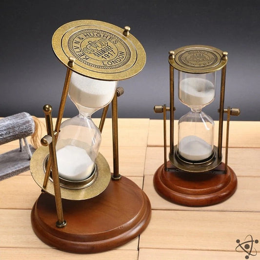 White Sand European Hourglass Science Decor