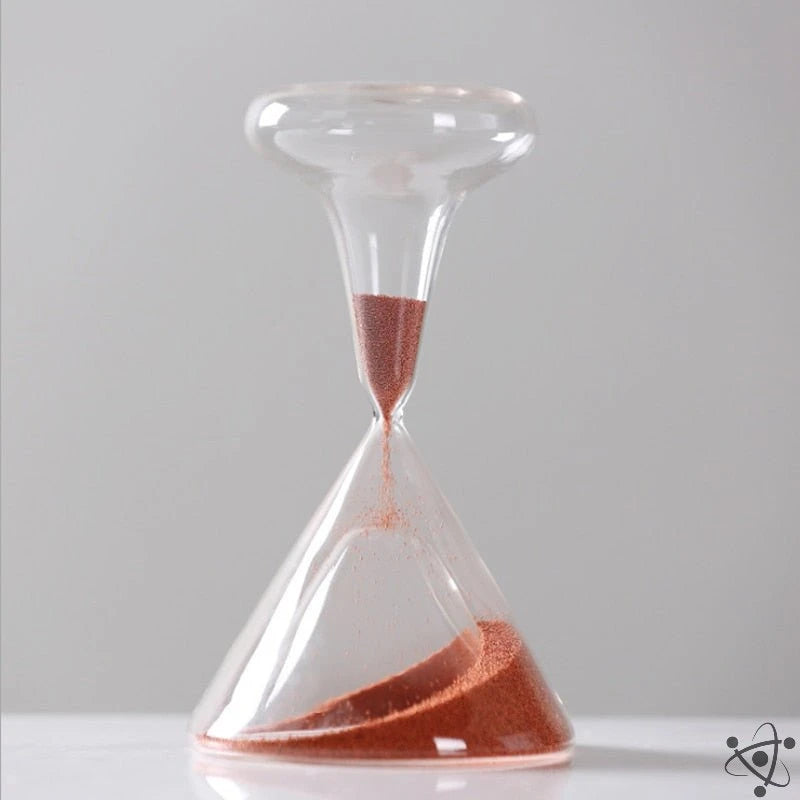 Wineglass Hourglass Science Decor