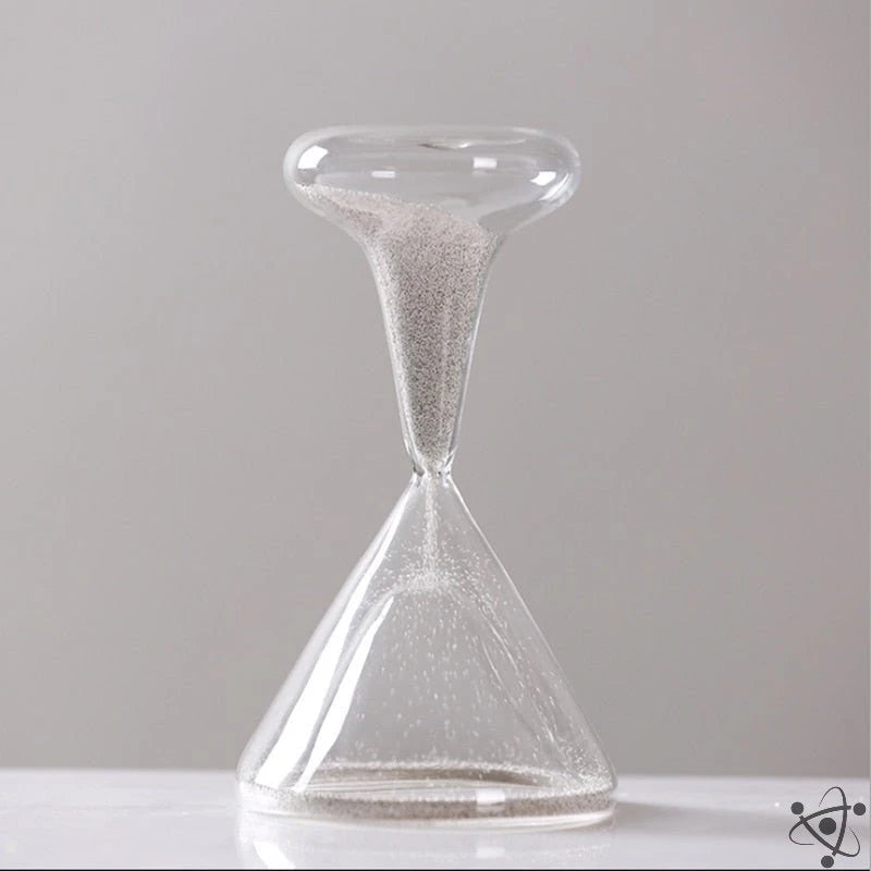 Wineglass Hourglass Science Decor