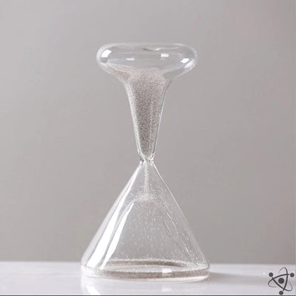 Wineglass Hourglass Science Decor