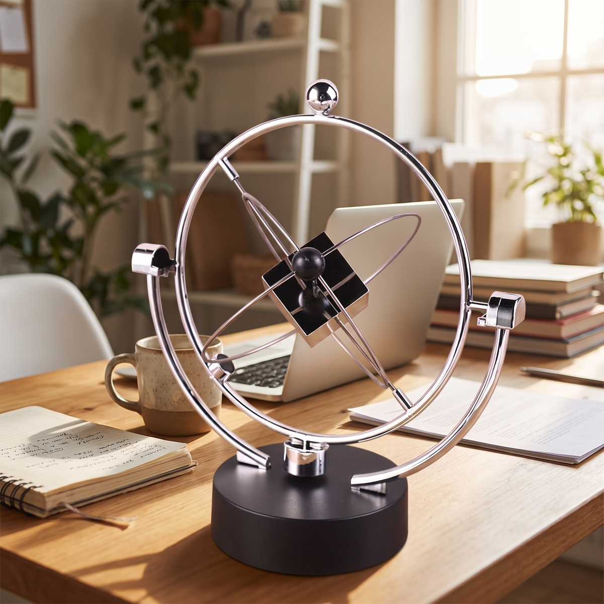 Perpetual Motion Machine Desk Toy
