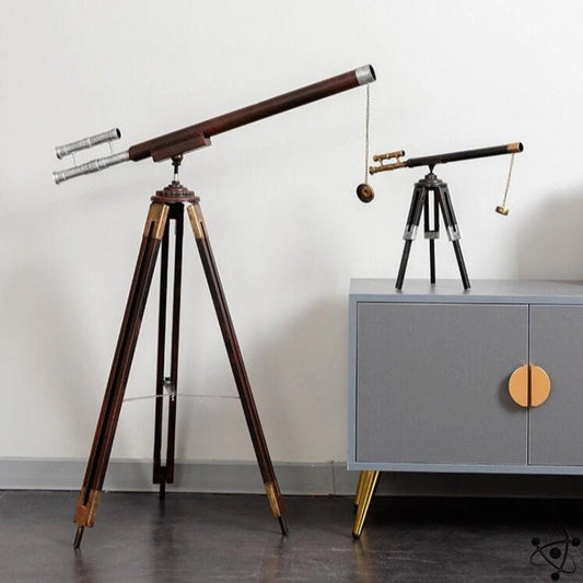 vintage telescope Science Decor
